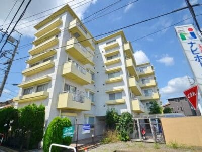 2DK Corner Room Apt in Yono R88 101