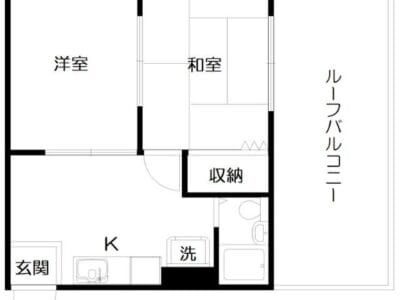 2K Apt with Roof Balcony in NishiOgikubo F90 101