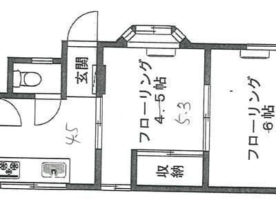 2K Apt with FREE Rent in Araiyakushimae W96 101