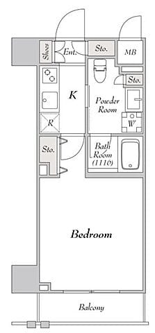1K Pet OK Apt in Komagome R21 001