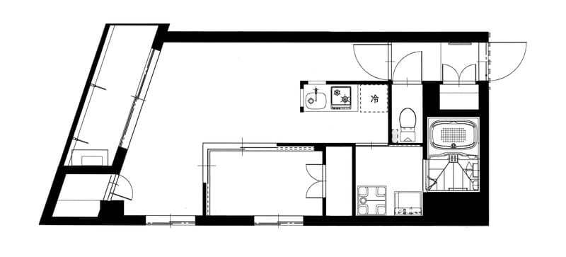 1LDK Yoshinocho NODep FREENet F19015