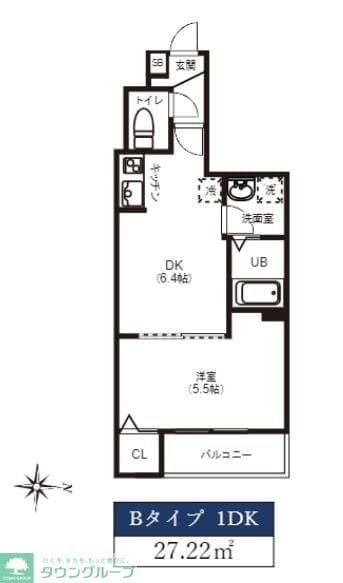 1DK Sumiyoshi NOKey$ PetOK F18002