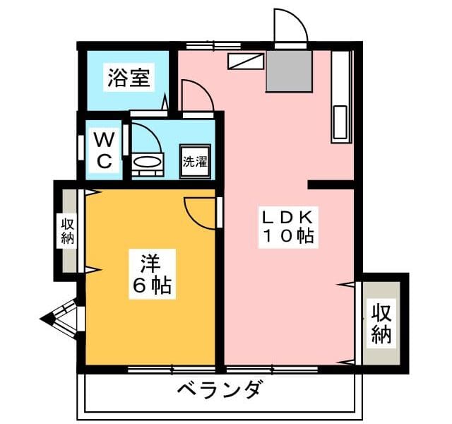 1LDK OizumiGakuen NOAgency TopFloor W86111