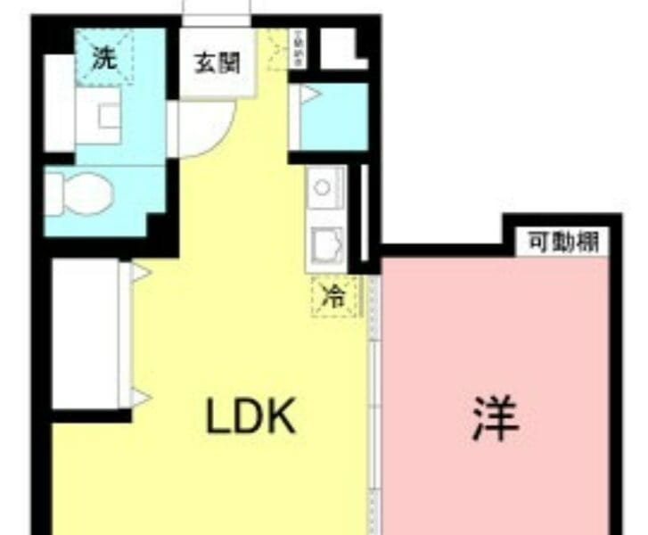 1LDK NishiKoyama NOKey$ TopFloor R71111