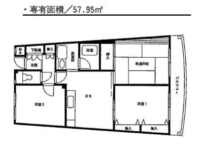 3DK Nagatsuta NOKey$ TopFloor R93000
