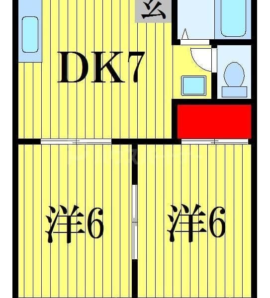2DK NishiFunabashi NOKey$ NOAgency F85101