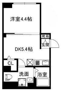 1DK Shintomicho NODep PetOK R23015