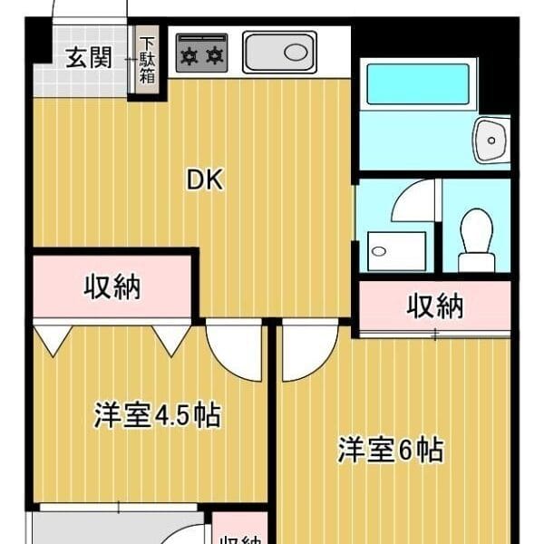 2DK Motosumiyoshi NOKey$ FREENet R72101