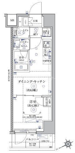 1DK Kameido NODep PetOK R23015