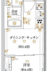 1DK Kameido NOAgency BrandNEW R25012