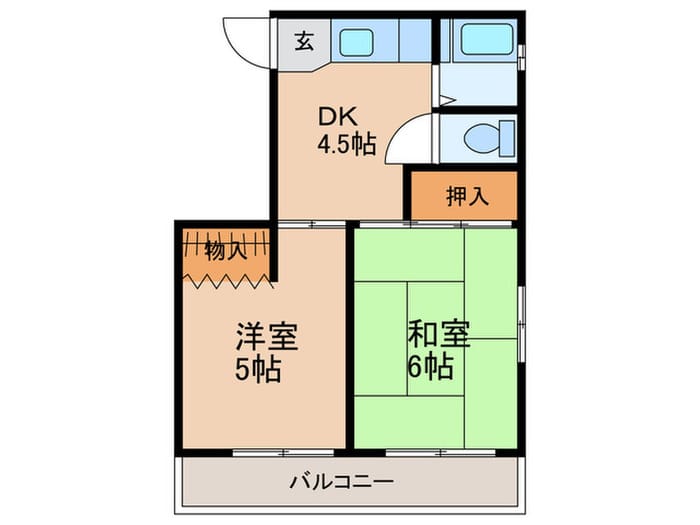 2K Edogawabashi CornerRoom SeparateBT R76115