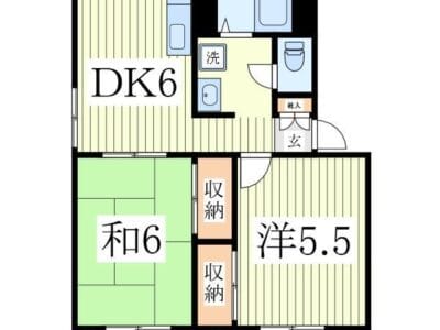 2DK MinamiKashiwa NODep NOAgency F89